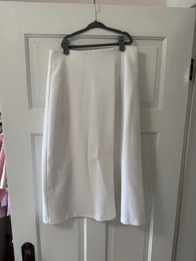 OAK + FORT White Pencil Skirt